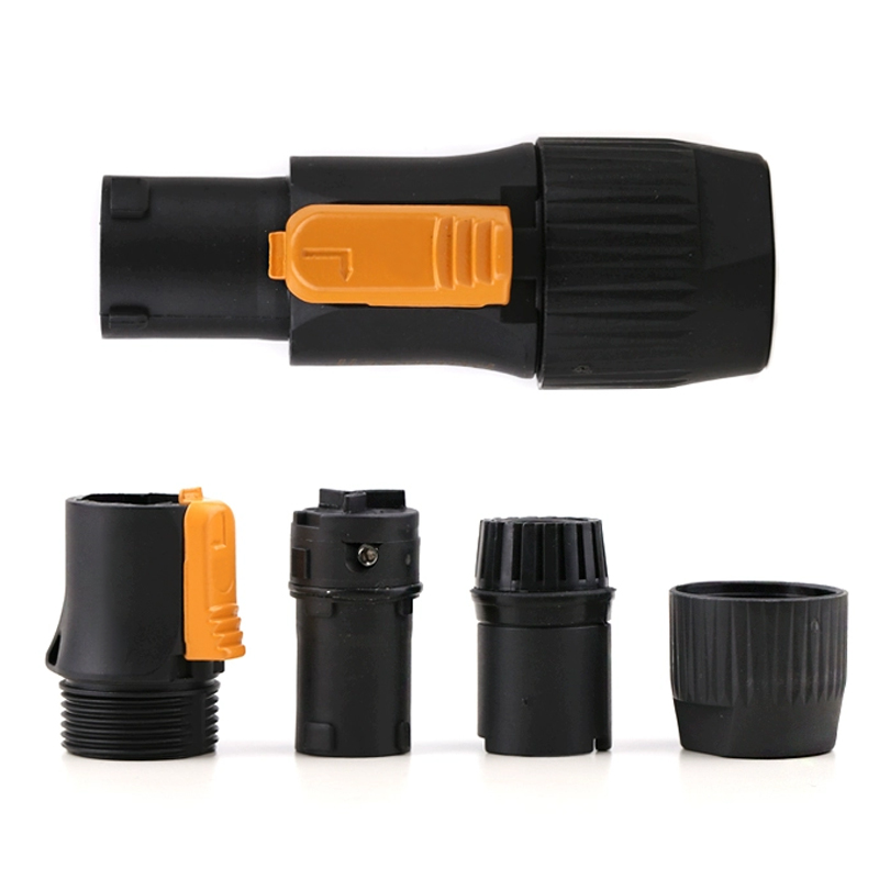 PHLTD IP65 wasserdichte Strahlerbuchse LED Großbild Bühnenbeleuchtung Ton Dreikernstecker Demontage Diagramm