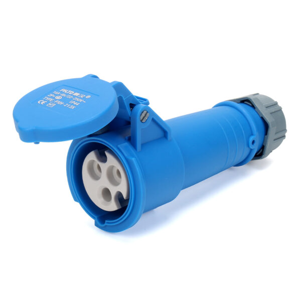 Industriestecker IP44-Buchse wasserdichter Luftfahrt-Industriestecker 3-adrig 16A-