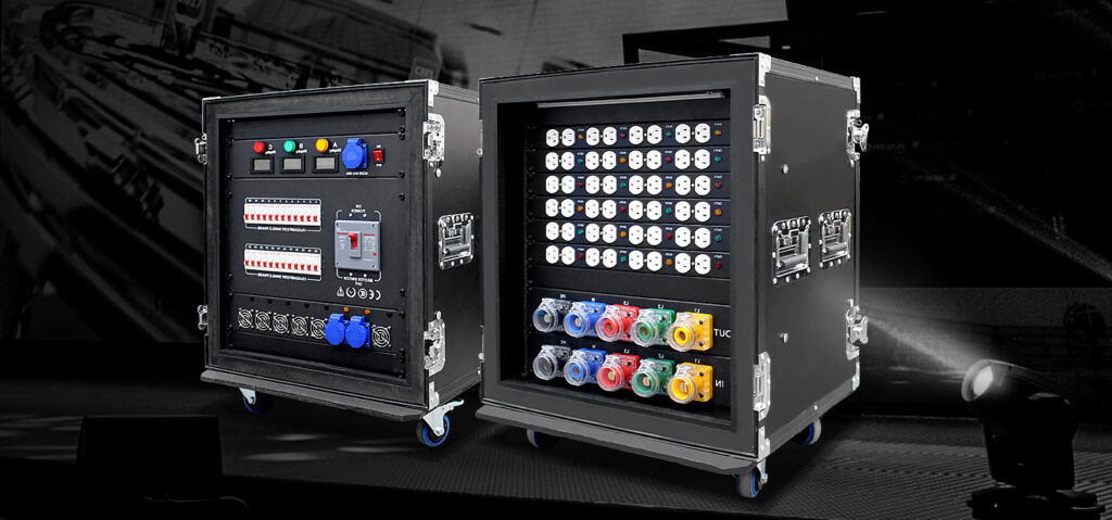 PHLTD Amerikanisches Bühnenbeleuchtungs-Powerbox-Poster-