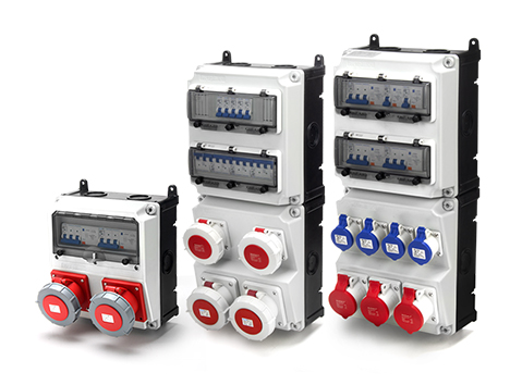 PHLTD modularer Spleißsteckdosenkasten für Bühnenbeleuchtung und Audioausrüstung