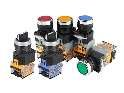 PHLTD Druckknopf- und Drehschalter, Lösung für die Steuerung von industriellen Elektrogeräten, zuverlässige Schalterbetätigung